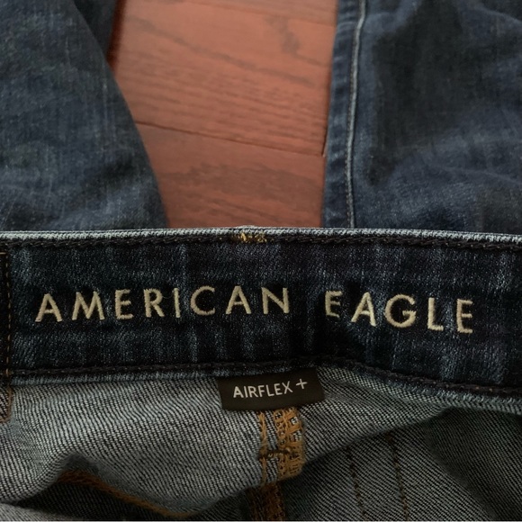 American Eagle Blue Athletic Airflex Jeans - Picture 6 of 7